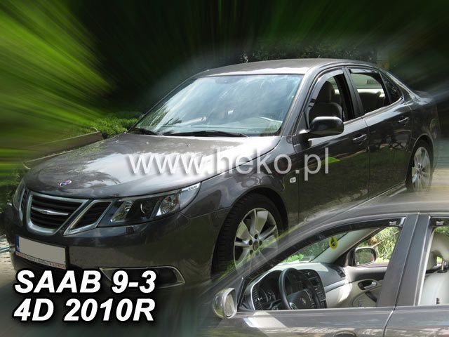 ВЕТРОБРАНИ ЗА SAAB 9-3 (2002-2012) SEDAN - 2БР. ПРЕДНИ