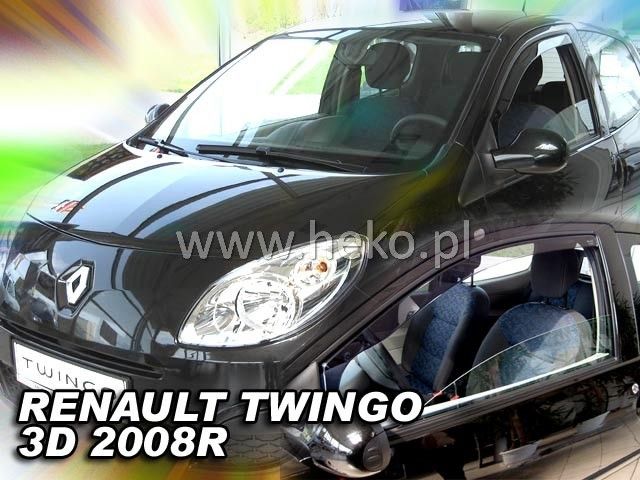 Deflectoare de vânt pentru RENAULT TWINGO (2008+) 3 uși