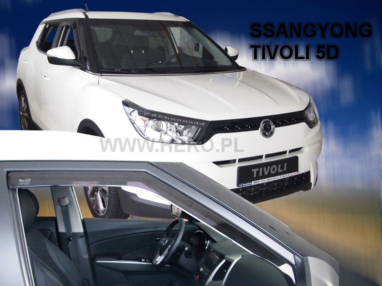 PARAVÂNTURI PENTRU SSANGYONG TIVOLI / XLV (2015+) 5 UȘI - 2 BUC. FAȚĂ
