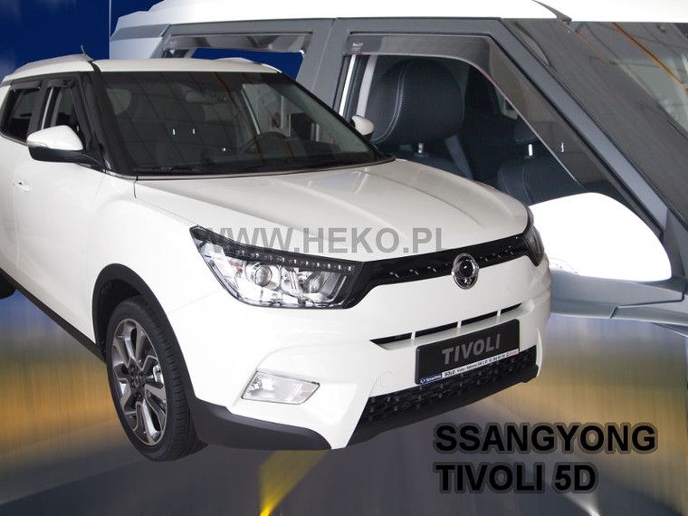 Ανεμοθραύστες για SSANGYONG TIVOLI / XLV (2015+) 5 πόρτες - 4 τεμάχια εμπρός και πίσω
