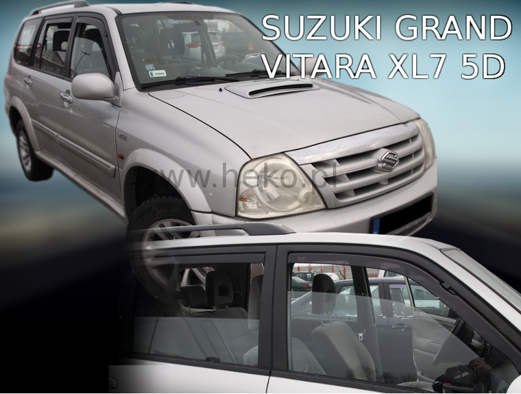 Ανεμοθραύστες για SUZUKI GRAND VITARA (1998-2005) XL7 - 4τμχ. εμπρός και πίσω