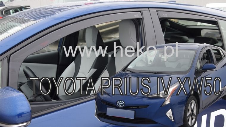 Deflectoare de vânt pentru TOYOTA PRIUS (2016+) 5 uși - 4 buc. față și spate