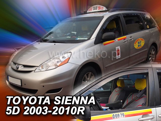 Apărătoare de vânt pentru TOYOTA SIENNA (2003-2010) 2buc. față