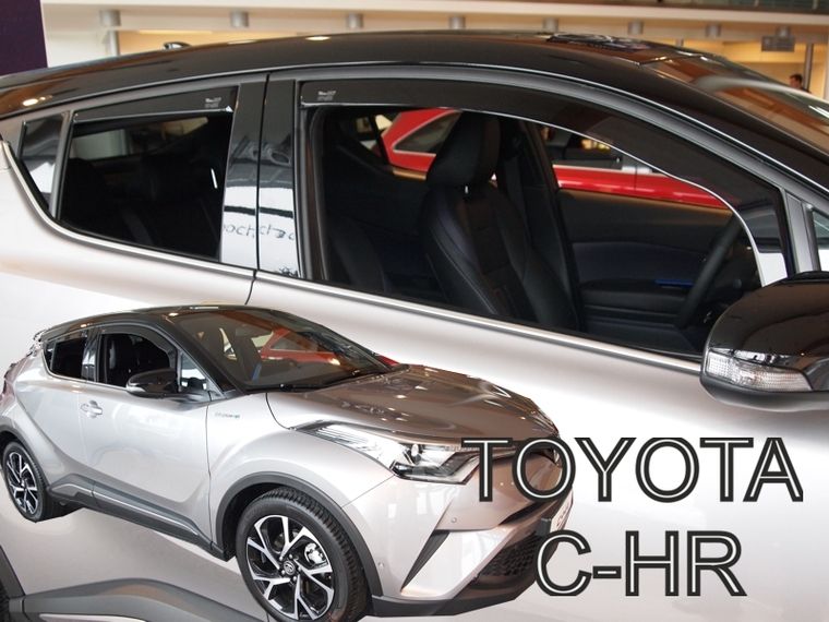 Paravanturi pentru TOYOTA C-HR (2016+) 4 buc. față și spate