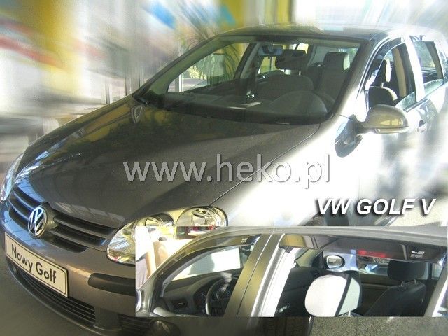 ВЕТРОБРАНИ ЗА VW GOLF 5 (2004-2008) 5 ВРАТИ - 2БР. ПРЕДНИ