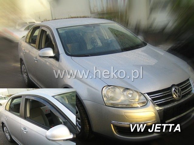 DEFLECTOARE PLOAIE PENTRU VW JETTA (2005-2010) SEDAN / GOLF 5 (2007-2009) COMBI / GOLF 6 (2009-2012) COMBI - 2 BUC. FAȚĂ