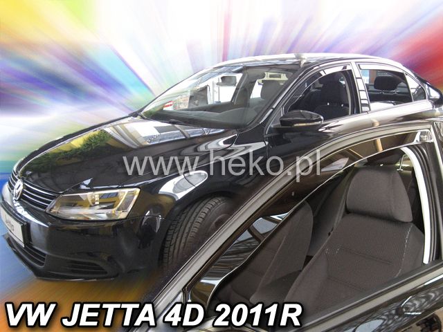 Ανεμοθραύστες για VW JETTA (2011+) Sedan - 2τμχ. εμπρός