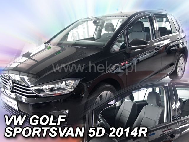 Deflectoare pentru VW GOLF SPORTSVAN (2014+) 2 buc. față