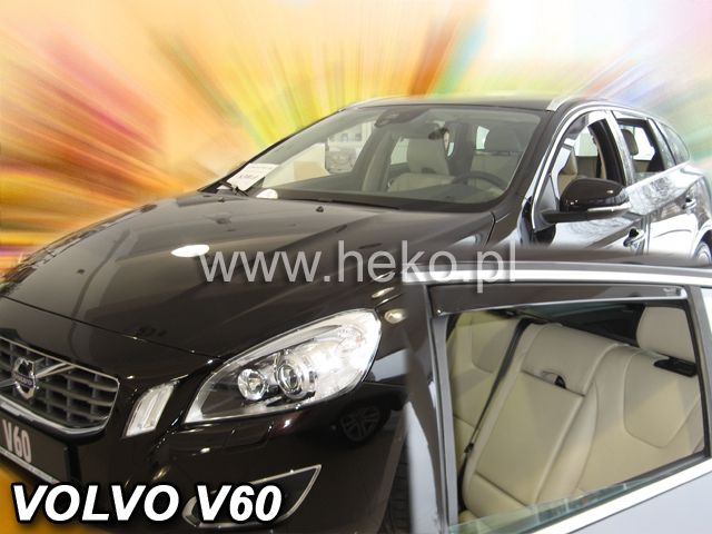Deflectoare pentru VOLVO S850 / V850 (1991+) S/V 70 (1997-2000) Sedan - 4 buc. față și spate