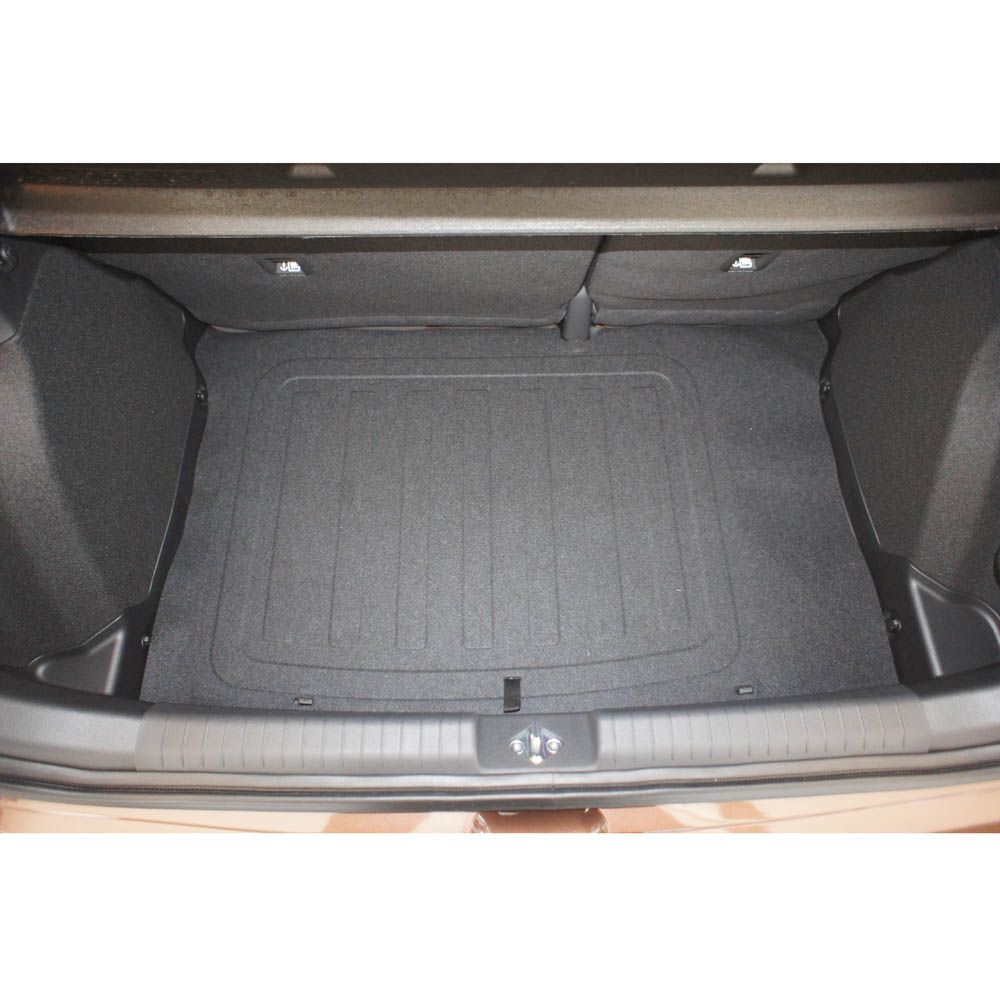 Covoraș portbagaj cauciucat pentru Hyundai i20 II (2014+) GB Hatchback 5d (fără podea variabilă în portbagaj)