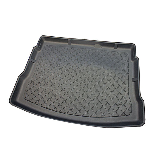 Λαστιχένιο πατάκι πορτμπαγκάζ για Nissan Pathfinder III (2005-2013) 5/7 θέσεων (3η σειρά καθισμάτων αναδιπλωμένη), τα πλαϊνά μπορούν να κοπούν εάν χρειάζεται