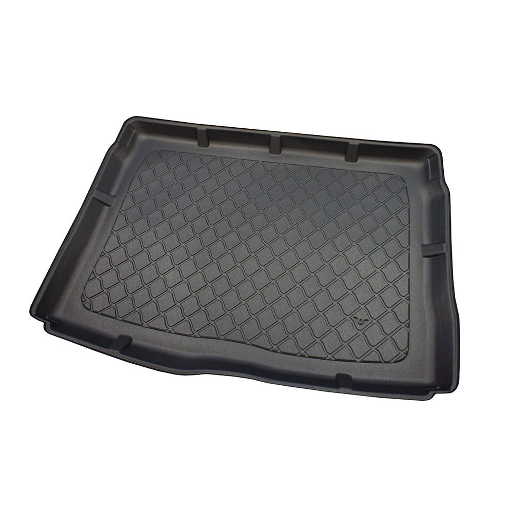 Λαστιχένιο πατάκι πορτμπαγκάζ για Volkswagen Golf 5 (2003-2008) / Golf 6 (2008-2012) Hatchback 3/5d με ρεζέρβα πλήρους μεγέθους ή/και 4WD (4 Motion)