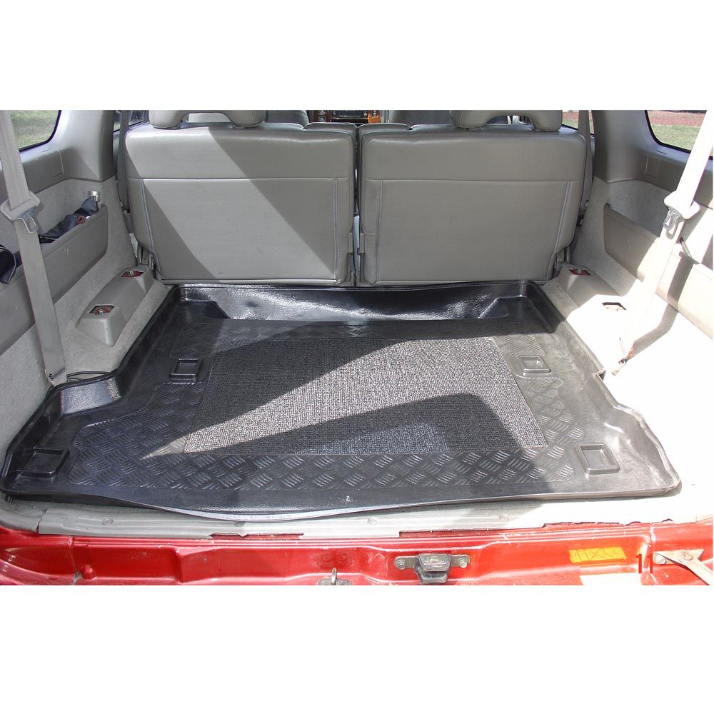 Επένδυση πορτμπαγκάζ για Nissan Patrol GR Y61 (1998-2010) 5/7 θέσεων 3η σειρά αναδιπλωμένη