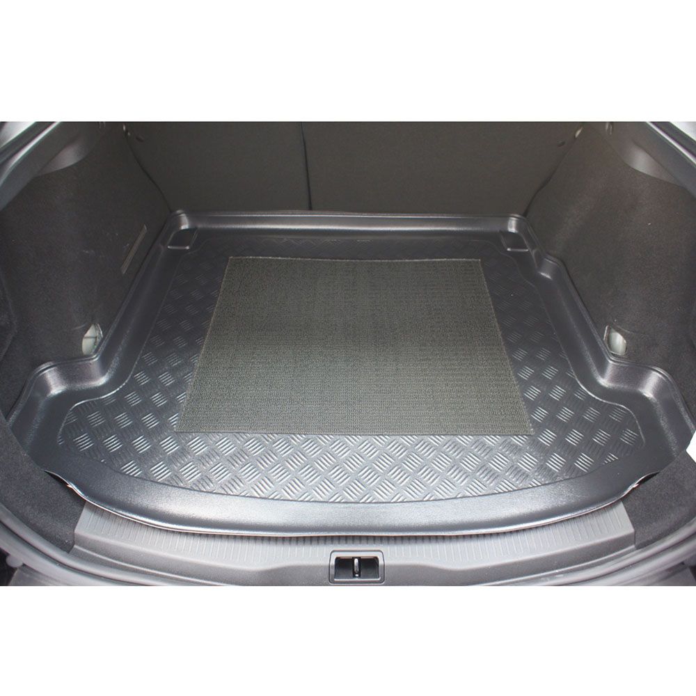Πάτωμα πορτμπαγκάζ για Renault Megane Grandtour III (2009-2016) για βασικά μοντέλα χωρίς πλευρικές επεκτάσεις, με αφαιρούμενες αριστερές και δεξιές πλευρές. Μήκος πατώματος πορτμπαγκάζ 100 cm