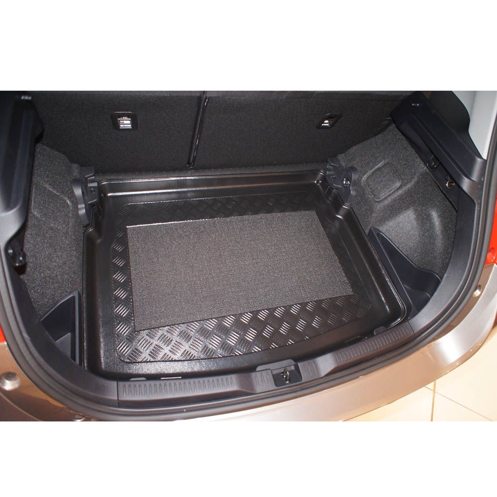 Tavă portbagaj pentru Toyota Auris (2013+) / Hibrid - 5 uși cu podea dublă portbagaj (pentru partea superioară și inferioară)