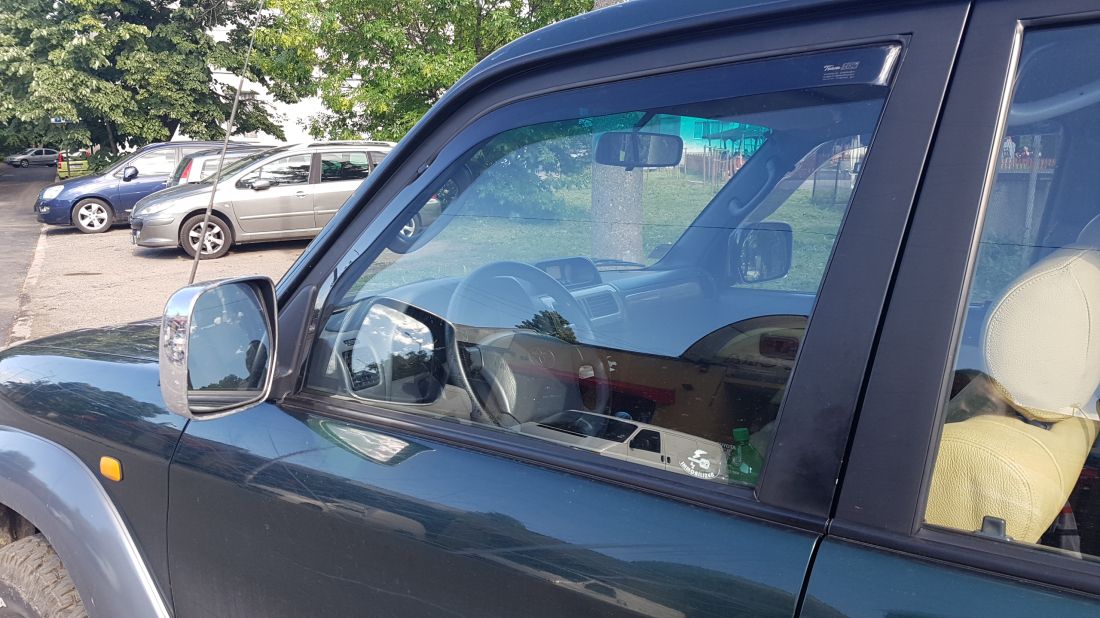 Deflectoare de ploaie pentru TOYOTA LAND CRUISER J90 (1996-2002) 5 uși - 4 buc. față și spate