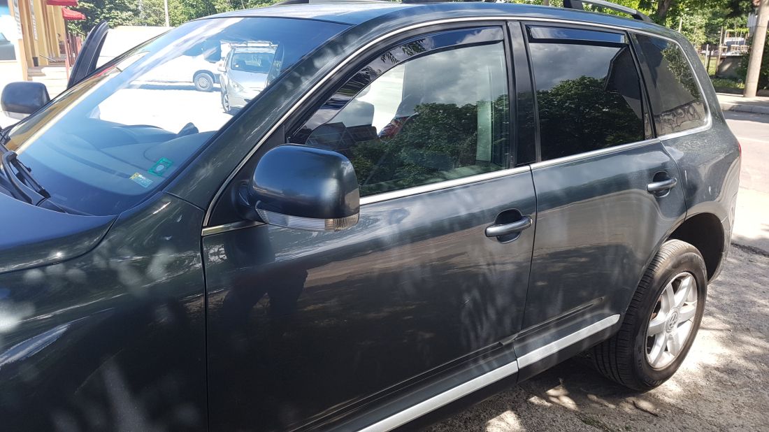 Apărători de vânt pentru VW TOUAREG (2002-2010) 4 buc. față și spate