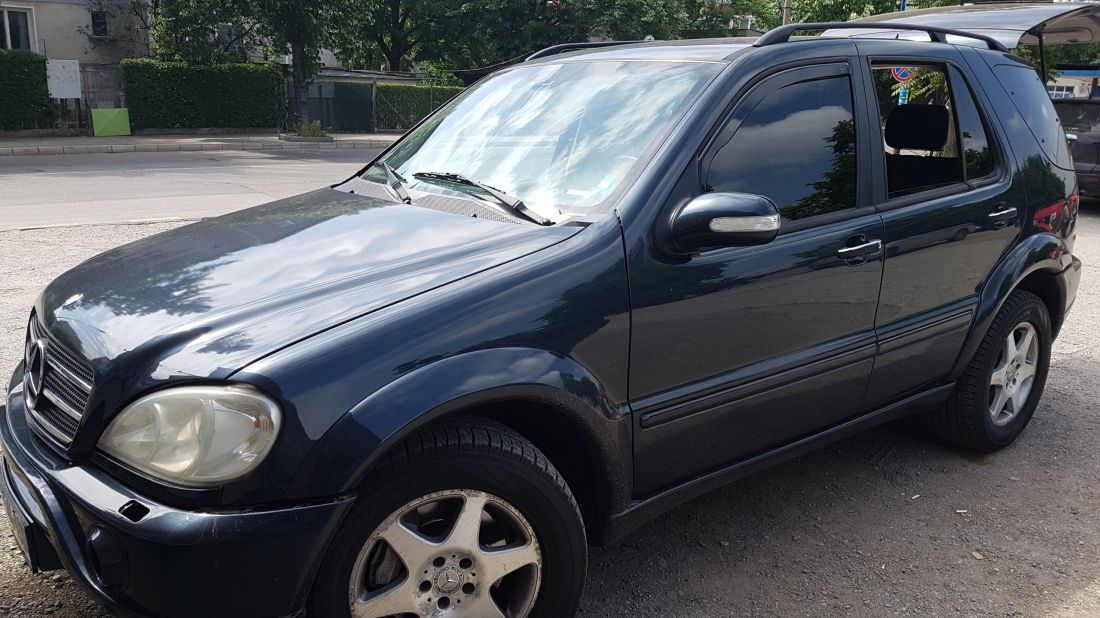 Ανεμοθραύστες για MERCEDES ML W163 (1997-2005) - 2 τεμ. εμπρός
