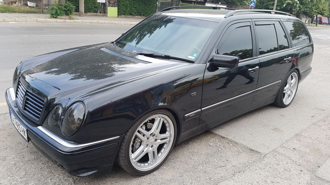 Ανεμοθραύστες για MERCEDES E-Class W210 (1995-2003) Combi - 4τμχ. εμπρός και πίσω