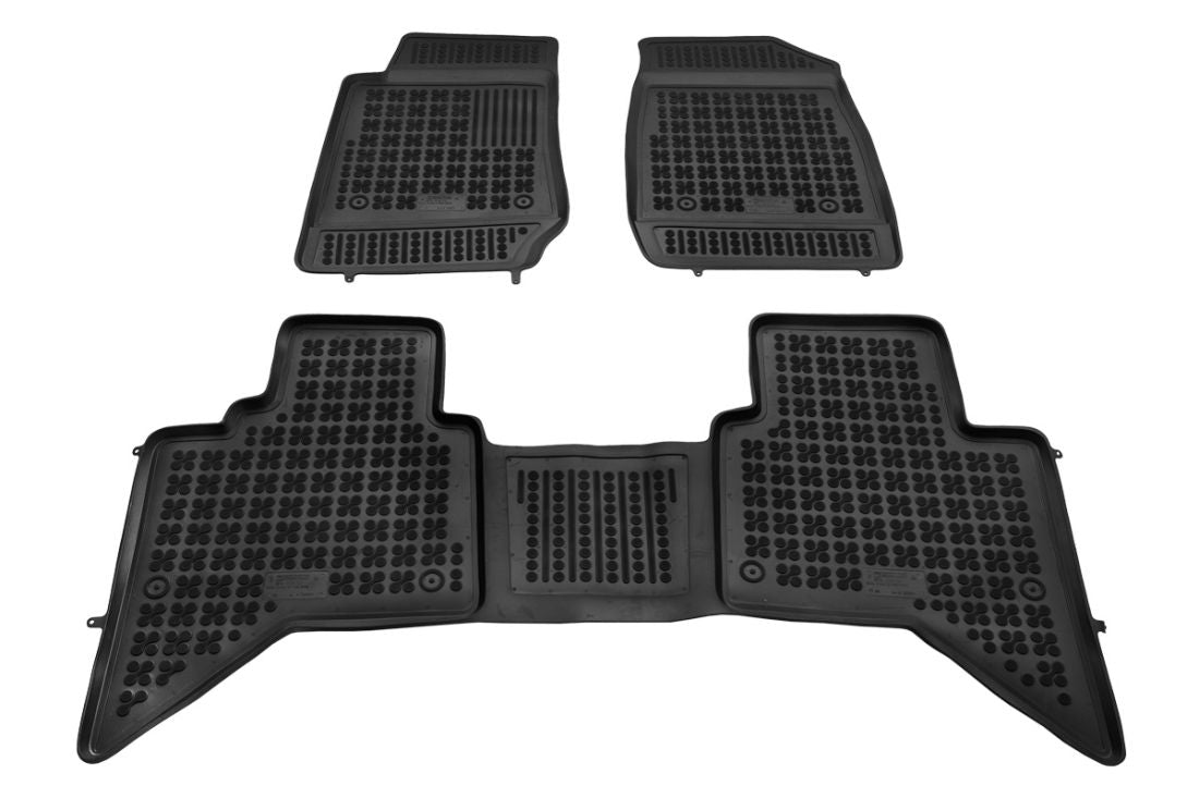 Λαστιχένια πατάκια για Isuzu D-Max (2011-2019) - τύπου σκάφης