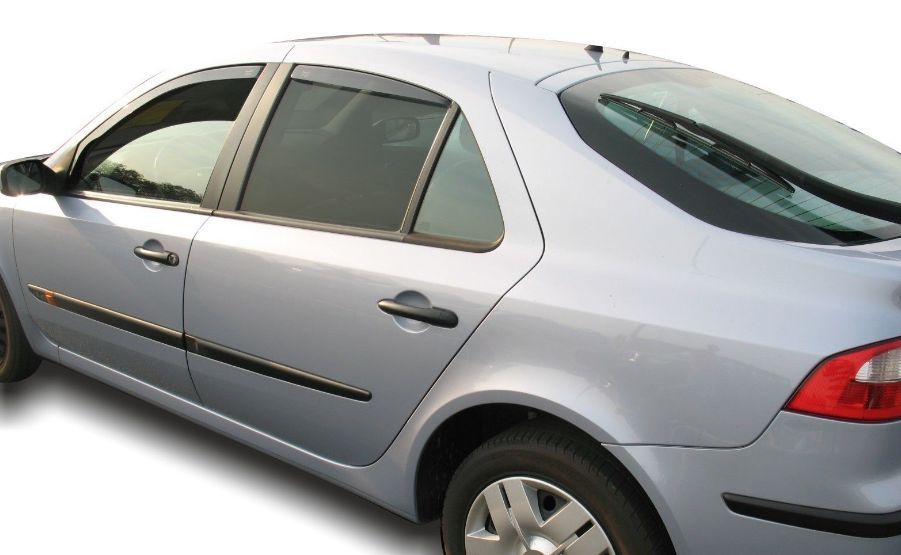Ανεμοθραύστες για RENAULT LAGUNA (2001-2007) 5-θυρο, Sedan - 4 τμχ. εμπρός και πίσω