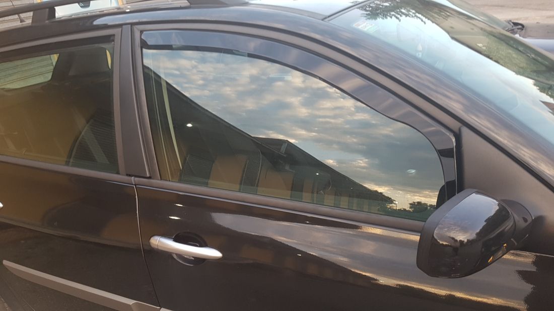 Ανεμοθραύστες για RENAULT MEGANE (2002-2008) 5 θύρες - 4τμχ. εμπρός και πίσω