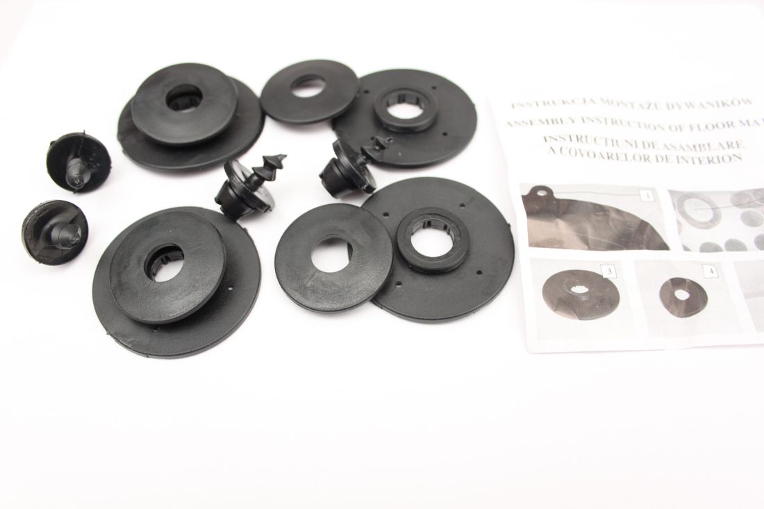 ГУМЕНИ СТЕЛКИ ЗА FORD TRANSIT CUSTOM / TOURNEO CUSTOM (2013+)  2 МЕСТА - ТИП ЛЕГЕН