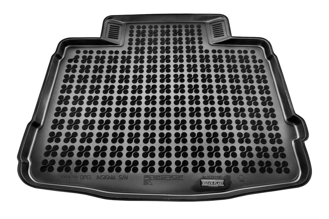 COVORAS CAUCIUC PORTBAGAJ PENTRU OPEL INSIGNIA I A HATCHBACK / SEDAN 4 USI, 5 USI, CU ROATA DE REZERVA MICA (2008 - 2013) - REZAW PLAST