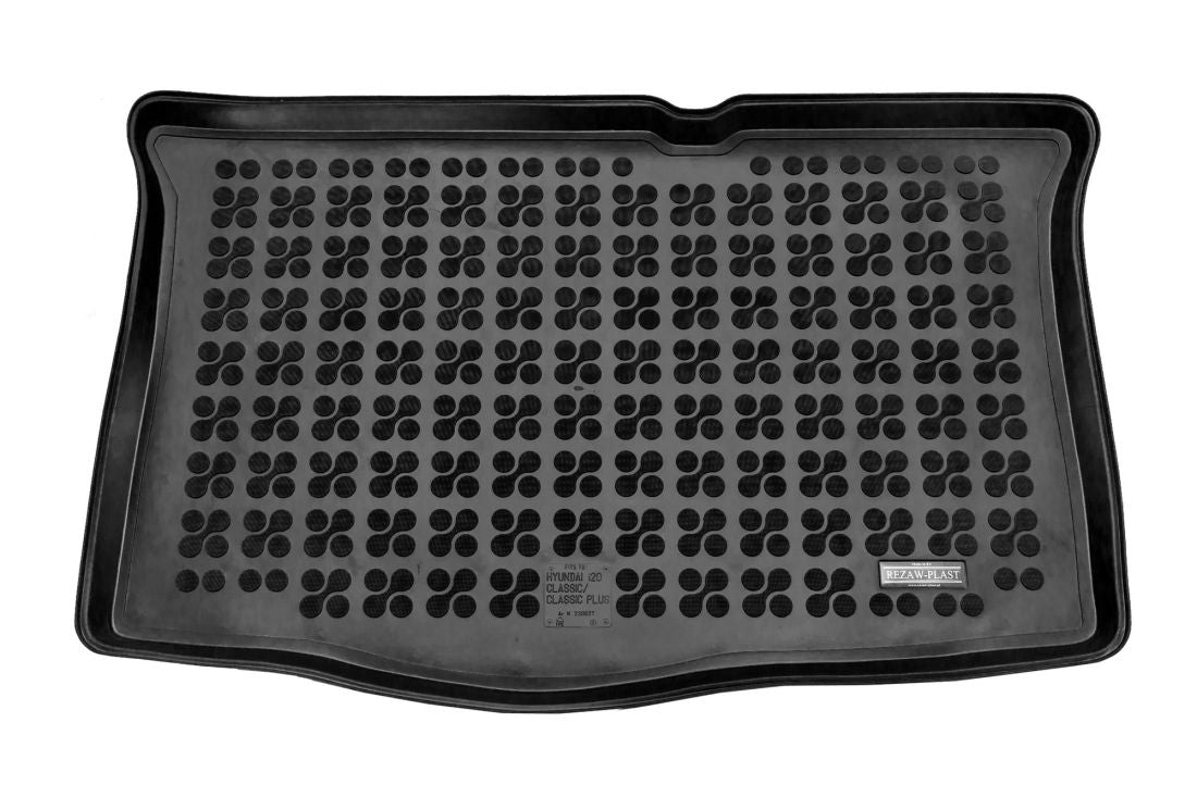 COVORAS PORTBAGAJ CAUCIUC PENTRU HYUNDAI I20 (2014+) CLASSIC / PRO VERSION WITH ONE FLOOR OF THE TRUNK - REZAW PLAST