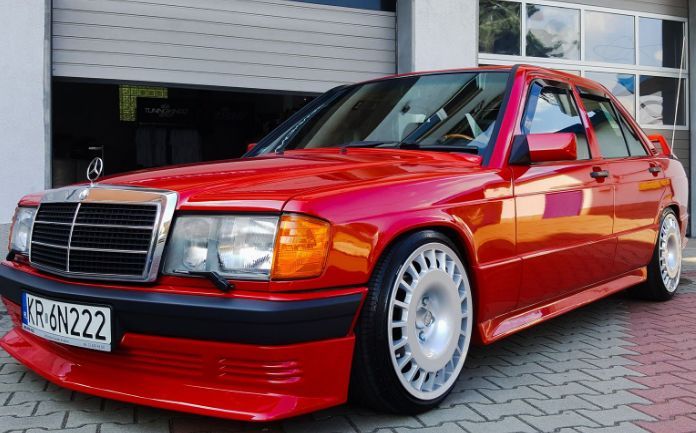 Ανεμοθραύστες για MERCEDES W201 E190 (1982-1993) Sedan - 2τμχ. εμπρός