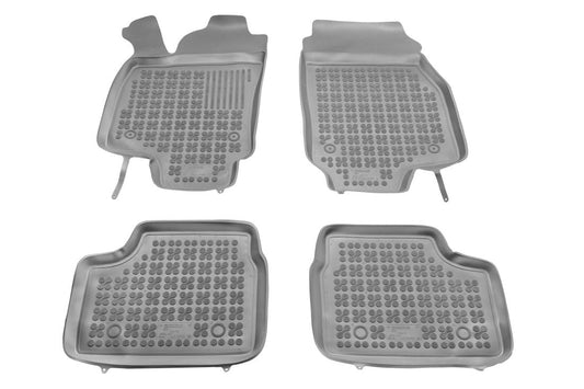 Λαστιχένια πατάκια για Opel Astra G / Astra H (1998-2008) - τύπου "λεκάνη" γκρι