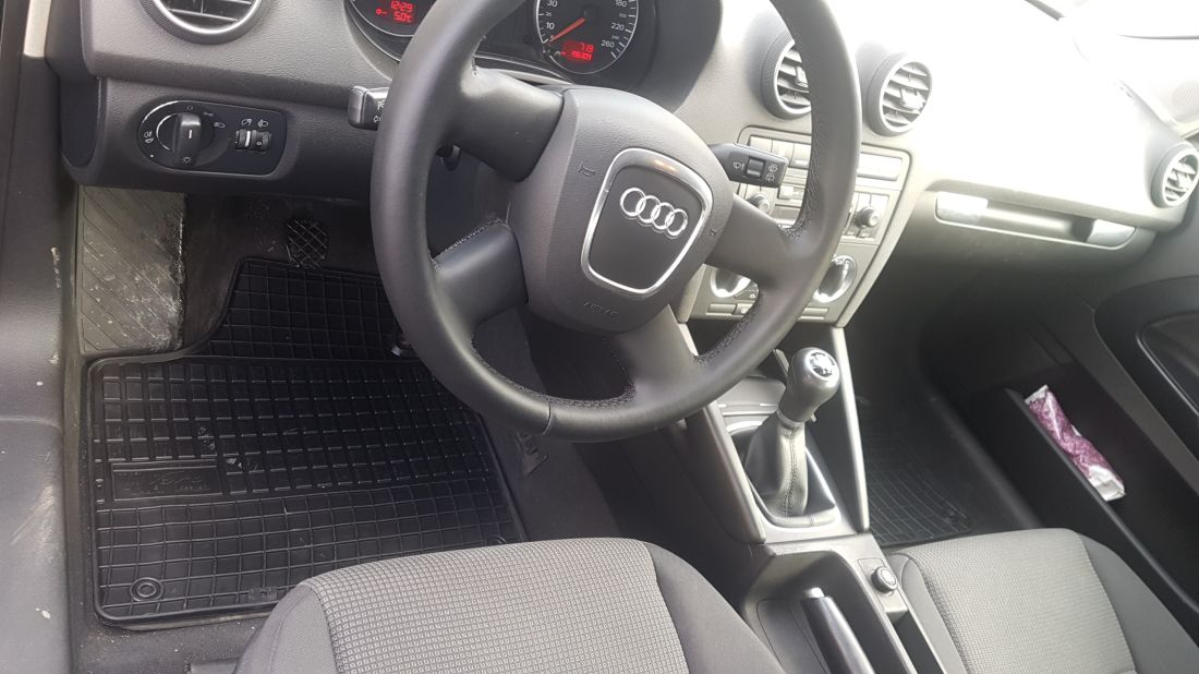 Covorașe de cauciuc pentru AUDI A3 (2003-2012)