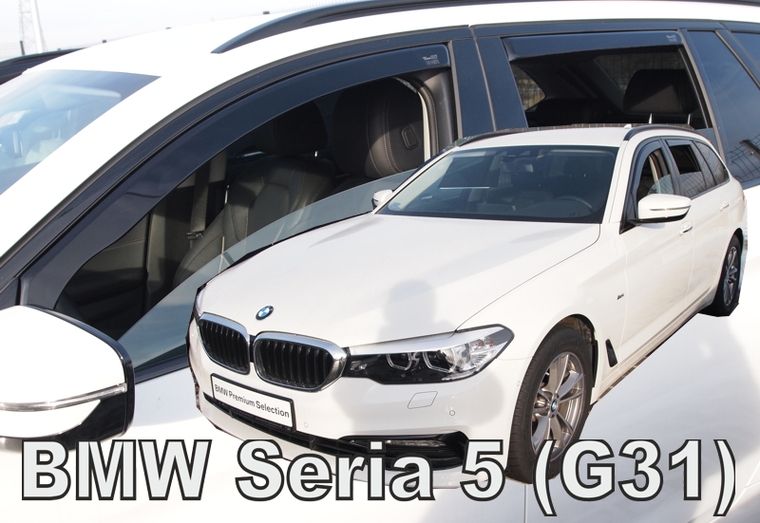 Ανεμοθραύστες για BMW 5 G31 (2017+) Combi 4τμχ. εμπρός και πίσω