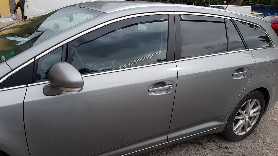 Deflectoare aer pentru TOYOTA AVENSIS (2009+) Combi - 4buc. față și spate