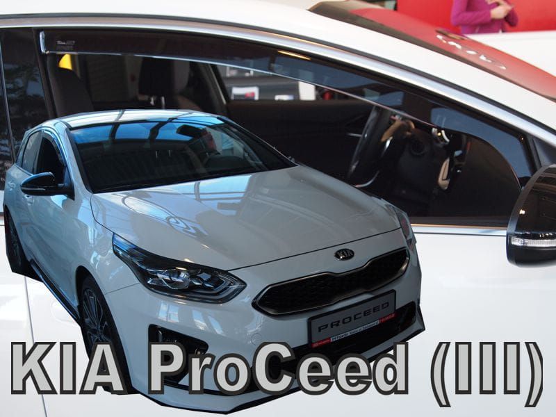Ανεμοθραύστες για KIA PRO CEED (2018+) 5D - 2 τεμ. εμπρός