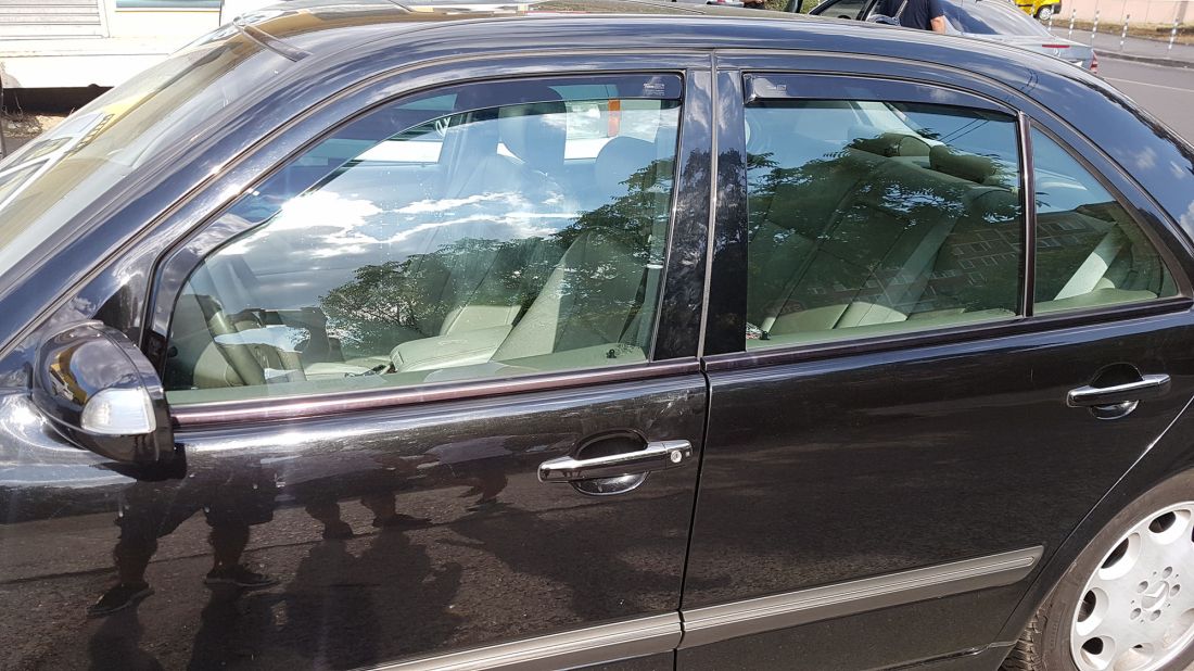 Deflectoare de vânt pentru MERCEDES E-Class W210 (1995-2003) Sedan - 4 buc. față și spate