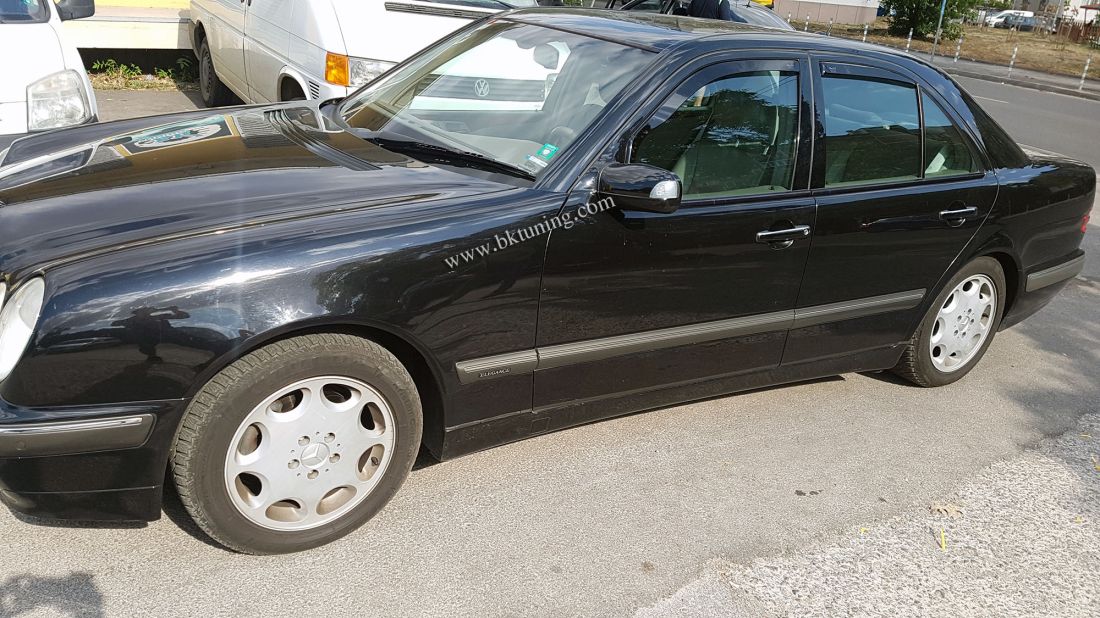 Deflectoare de vânt pentru MERCEDES E-Class W210 (1995-2003) Sedan - 4 buc. față și spate