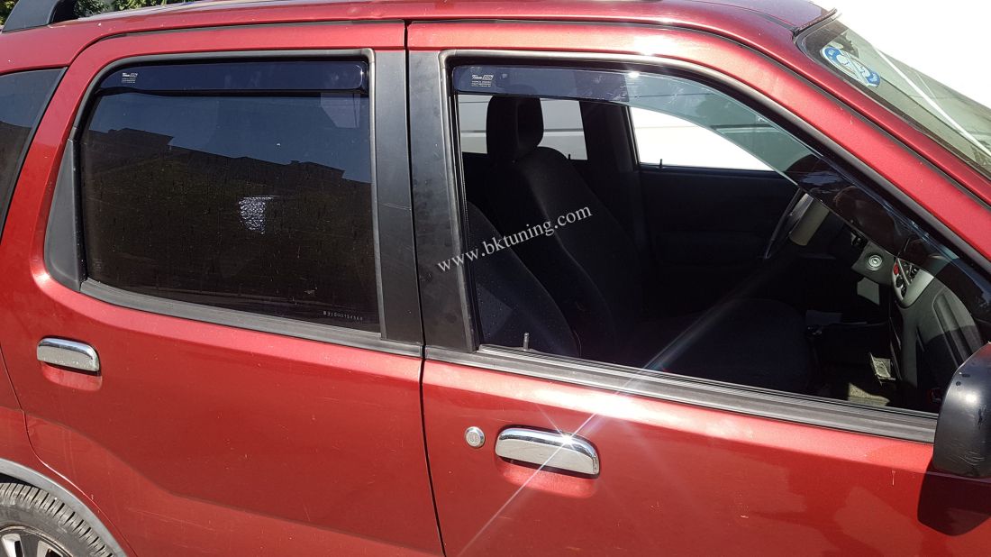 Ανεμοθραύστες για SUZUKI IGNIS (2001-2008) / CHEVROLET CRUZE (2001-2008) / SUBARU JUSTY G3X (2004-2008) 5 θύρες - 4 τεμ. εμπρός και πίσω