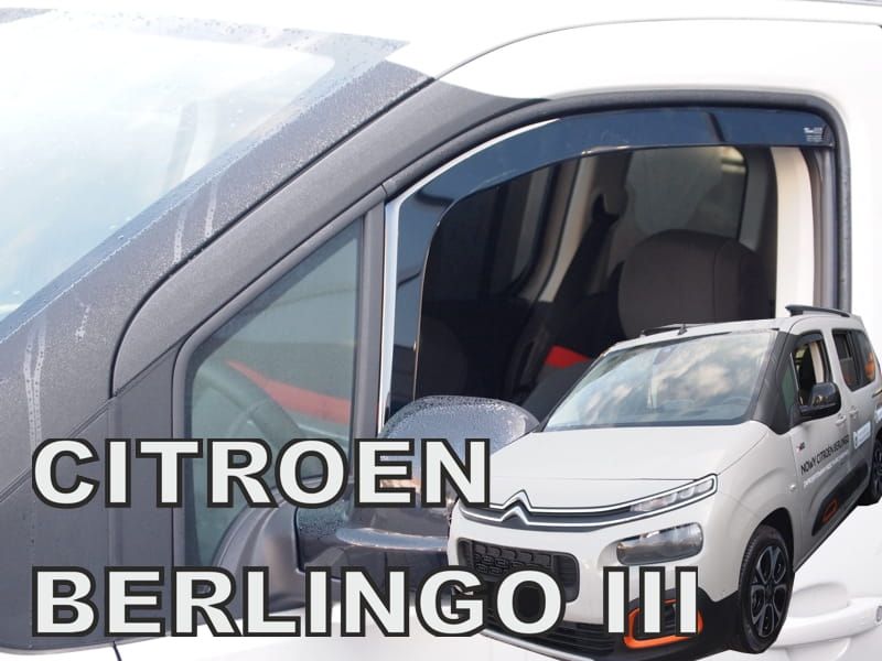 ΑΝΕΜΟΘΩΡΑΚΕΣ ΓΙΑ OPEL COMBO E (2018+) SEDAN, HATCHBACK / CITROEN BERLINGO III (2018+) SEDAN, HATCHBACK / PEUGEOT RIFTER (2018+) / PEUGEOT PARTNER 2D (2018+) - 2ΤΕΜ. ΕΜΠΡΟΣΘΙΟΙ