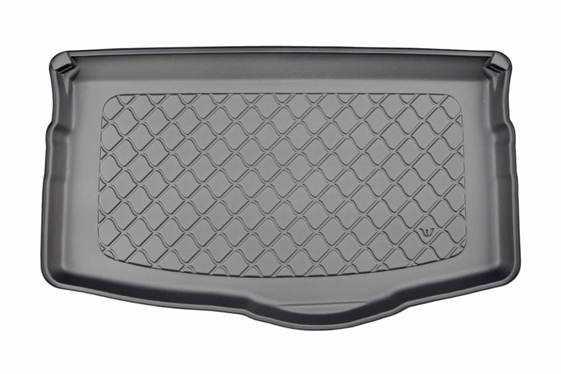 Λαστιχένιο πατάκι πορτμπαγκάζ για Volkswagen T-Cross (2019+) κάτω πάτωμα πορτμπαγκάζ· ρυθμιζόμενο πάτωμα πορτμπαγκάζ στην χαμηλότερη θέση