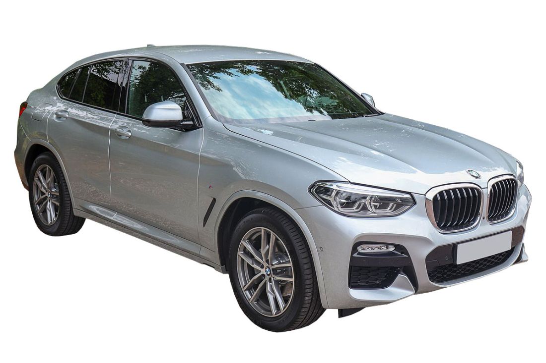 Covoraș de portbagaj cauciucat pentru BMW X4 G02 (2018+) inclusiv modele cu sistem de fixare pe șine