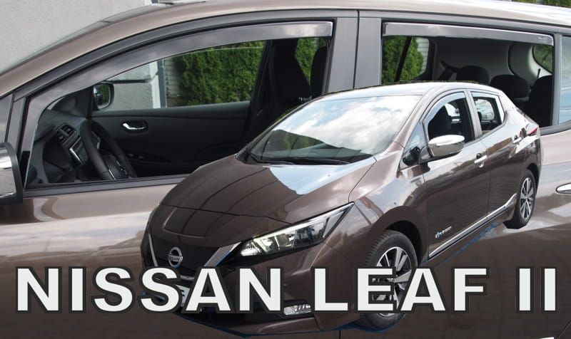 Deflectoare de vânt pentru NISSAN LEAF (2017+) - 4 buc. față și spate
