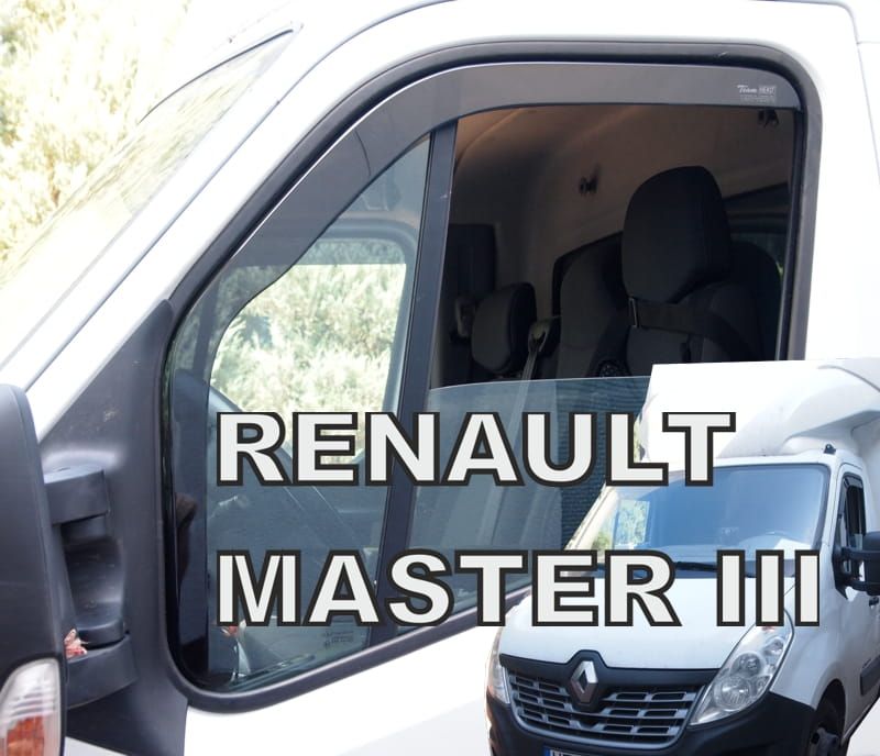 Deflectoare de vânt pentru Opel Movano / Renault Master (2010+) / (2019+) Long - 2 buc.