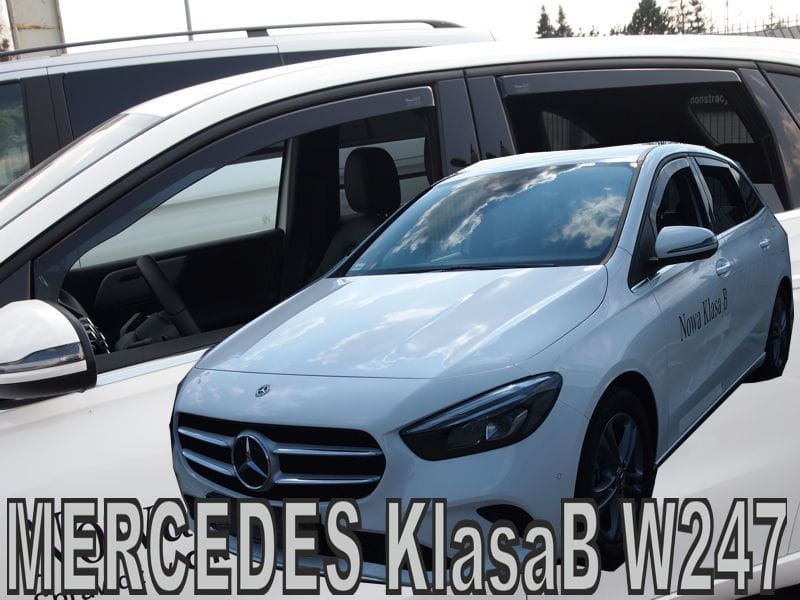 Ανεμοθραύστες για MERCEDES B-Class W247 (2019+) 5d - 4τμχ. εμπρός και πίσω