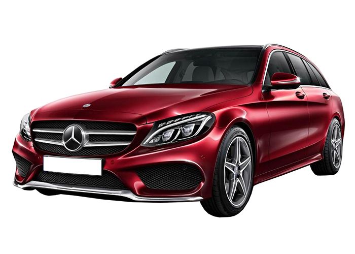 Λαστιχένιο πατάκι πορτμπαγκάζ για Mercedes C-Class W205 (2015+) T 350 e Plug-in-Hybrid Combi
