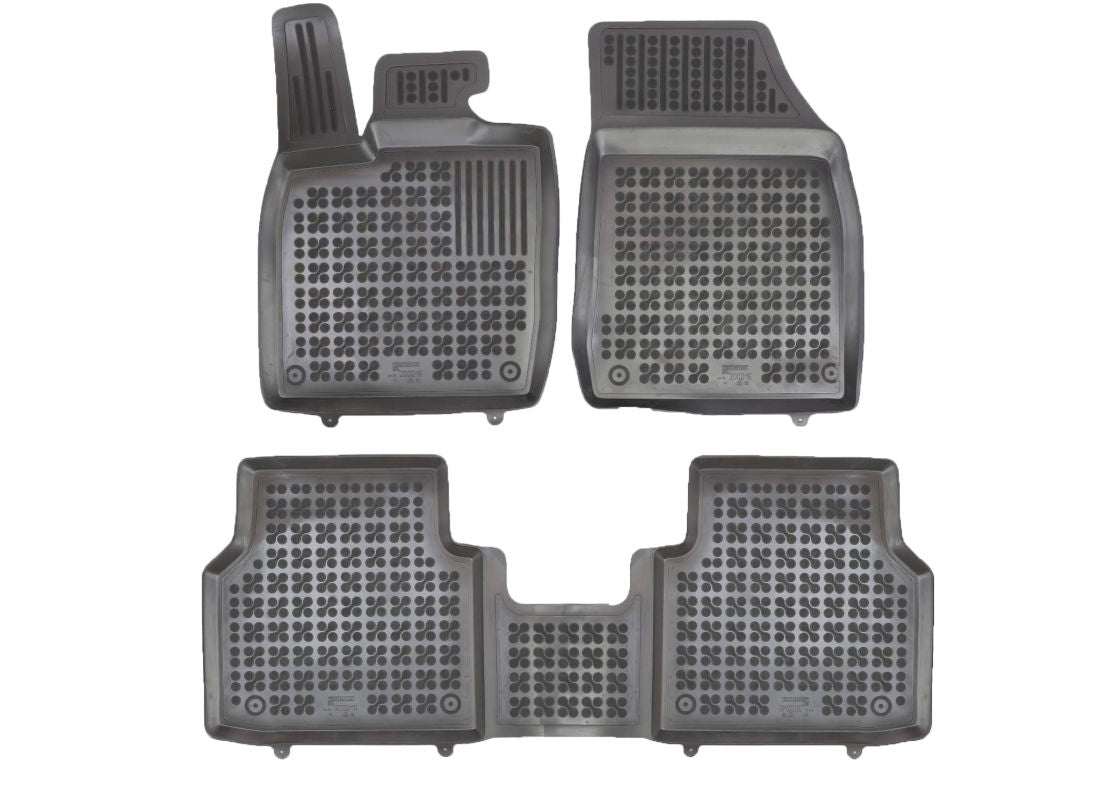 Covorașe de cauciuc pentru Skoda EnyaQ (2020+) / Volkswagen ID.4 (2020+) / ID.5 (2022+) - tip tăviță