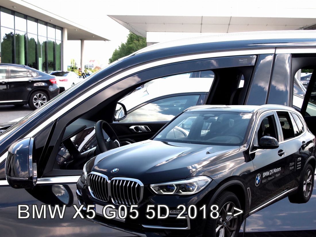 Deflectoare de ploaie pentru BMW X5 G05 (2018+) - 2 buc. față