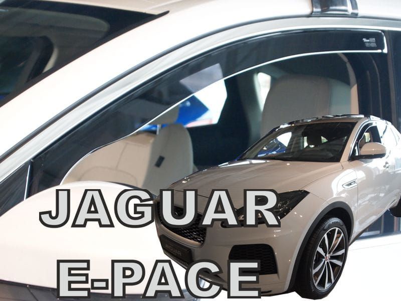 Deflectoare de vânt pentru Jaguar E-PACE 5D (2018+) - 2 buc. față