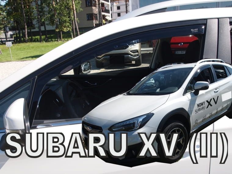 Ανεμοθραύστες για Subaru XV (II) 5D (2018+) - 2 τεμ. εμπρός