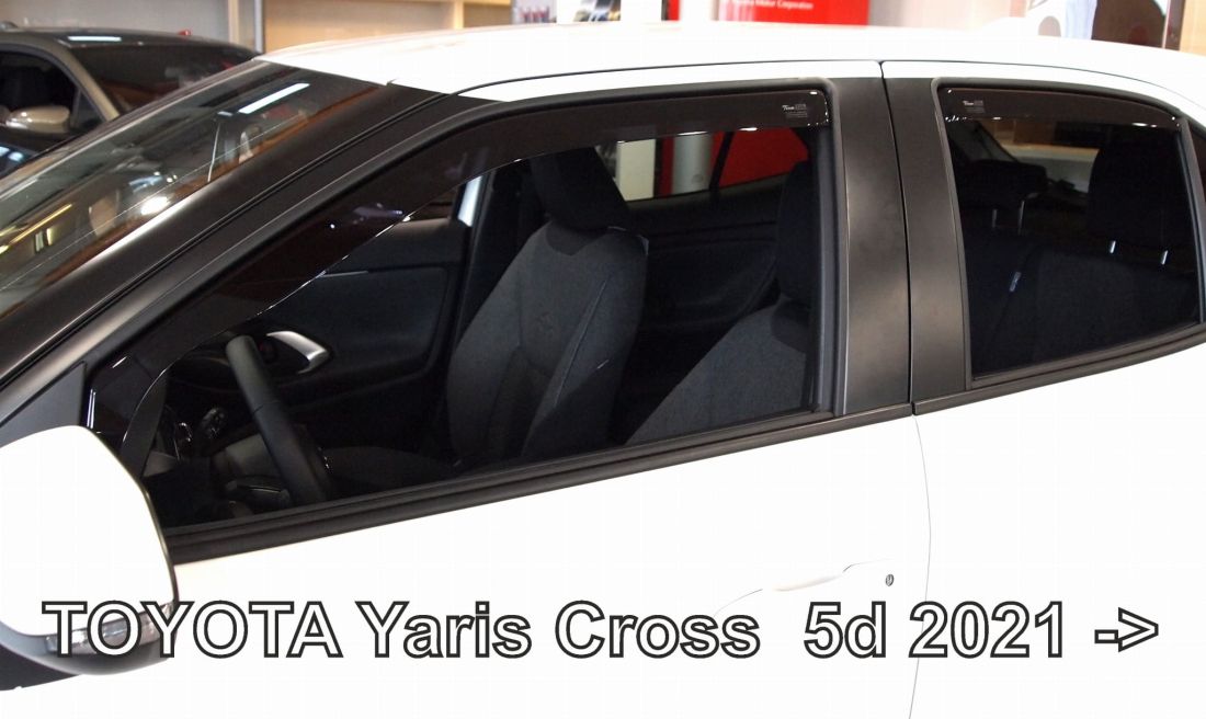 Ανεμοθραύστες για Toyota Yaris Cross (2021+) - 4τμχ. εμπρός και πίσω